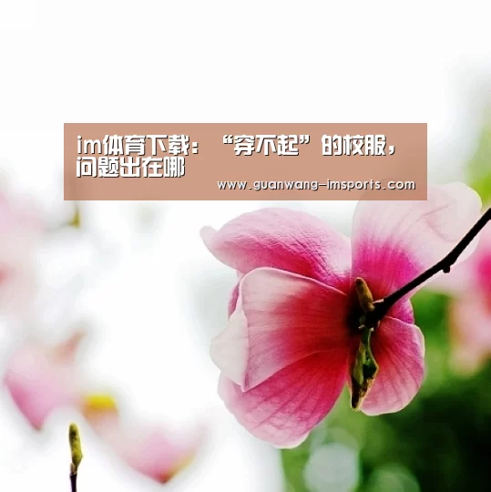 im体育下载:“穿不起”的校服,问题出在哪(图2) im娱乐