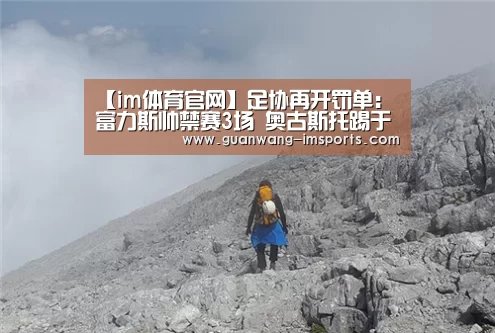 【im体育官网】足协再开罚单:富力斯帅禁赛3场 奥古斯托踢于汉超停5场(图2) im体育下载